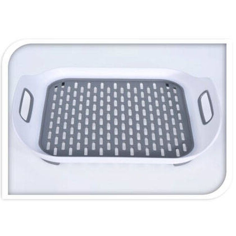 EH Excellent Houseware, mata do zlewu z uchwytami, 36-32 cm