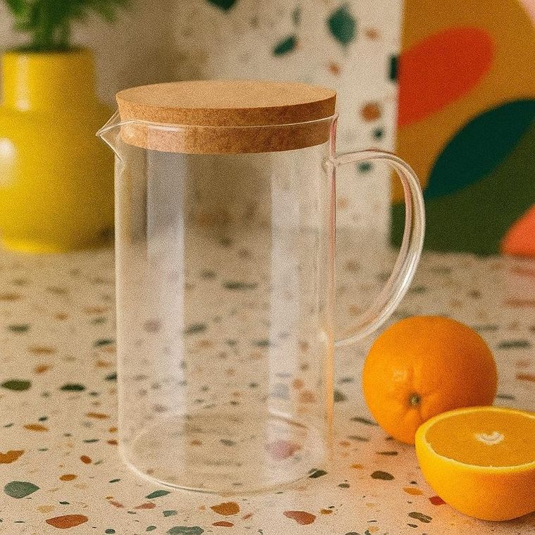 EH Excellent Houseware, Nato, dzbanek na wodę szklany, 1,4l