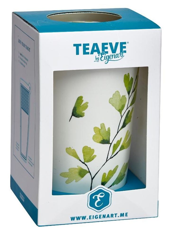Eigenart, TeaEve, kubek z zaparzaczem, Trees Gingko, 350 ml