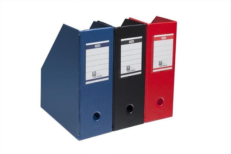 Elba, pojemnik na czasopisma, czerwony, 7 cm