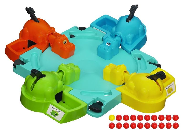 Elefun&Friends, Głodne Hipcie, gra zręcznościowa