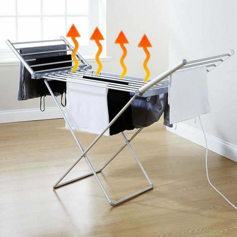 Elektryczna składana suszarka do prania