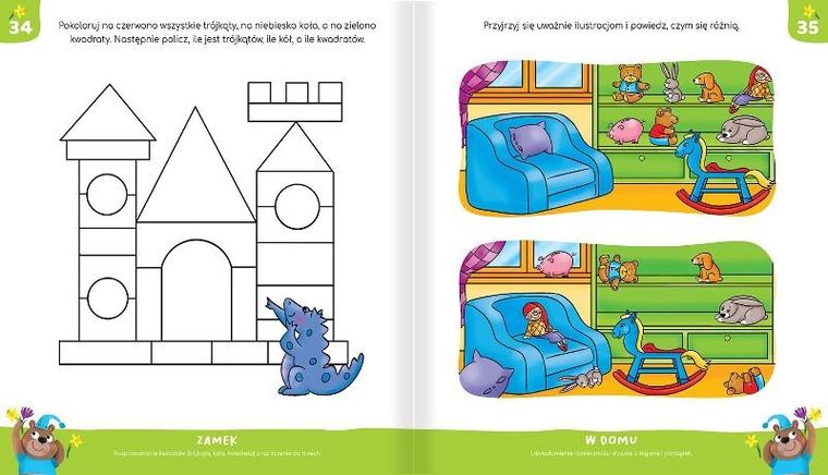 Elementarz czterolatka. Nauka, zabawa, naklejki, wierszyki