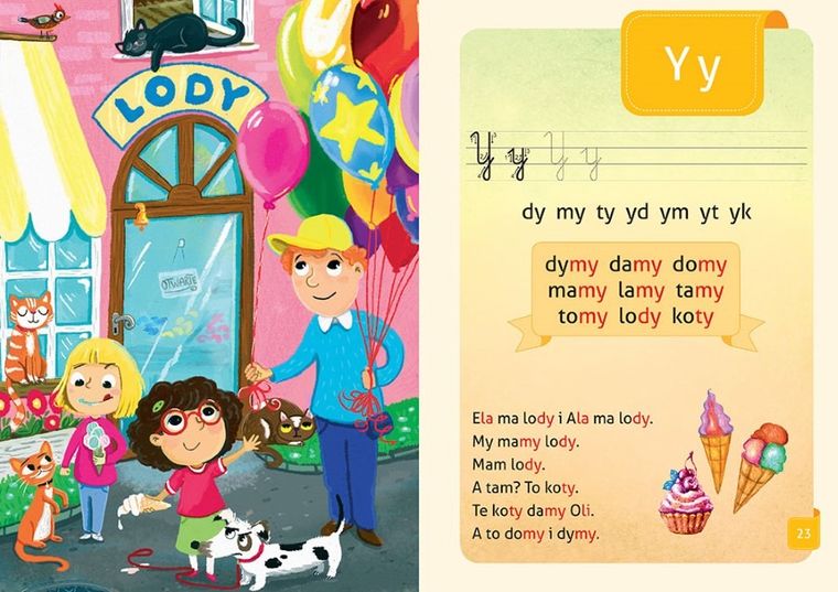 Elementarz. Czytamy bajki metodą sylabową