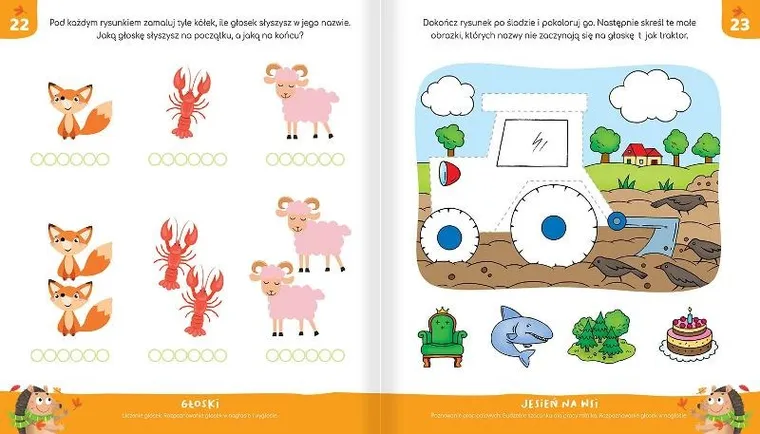 Elementarz sześciolatka. Czytanie, liczenie, zabawa, naklejki