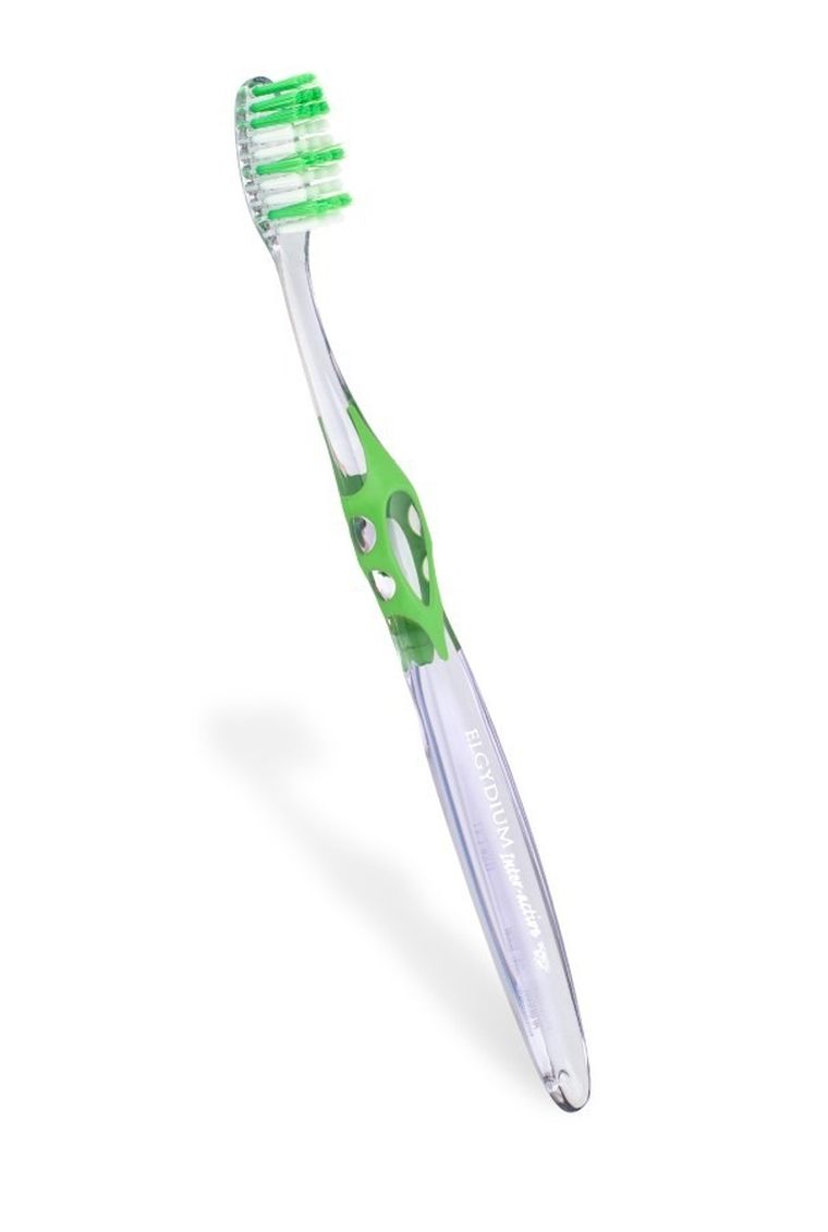Elgydium, Inter Active, szczoteczka do zębów, średnia