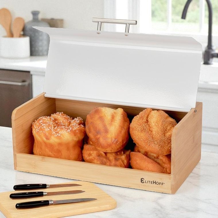 Elitehoff, chlebak bambusowy, biały