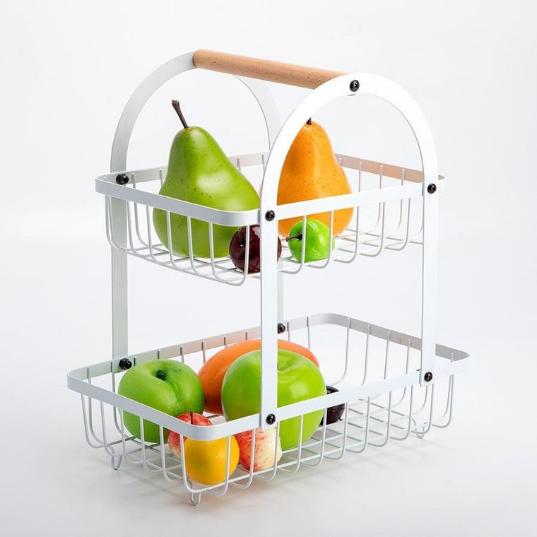 Elitehoff, koszyk piętrowy na owoce, przyprawy, loft