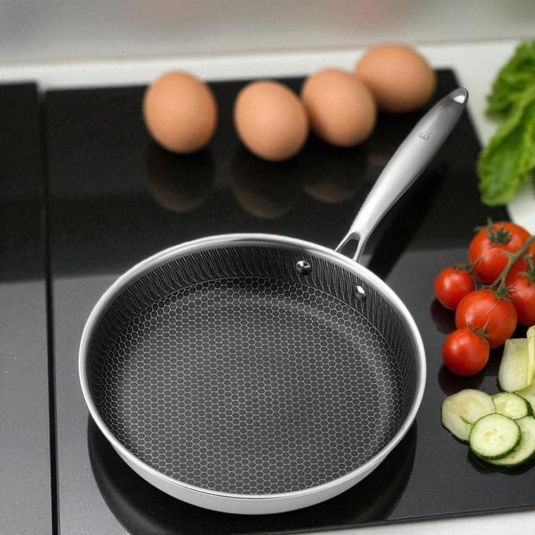 Elitehoff, patelnia z powłoką plaster miodu, stalowa, 26cm, E-7548