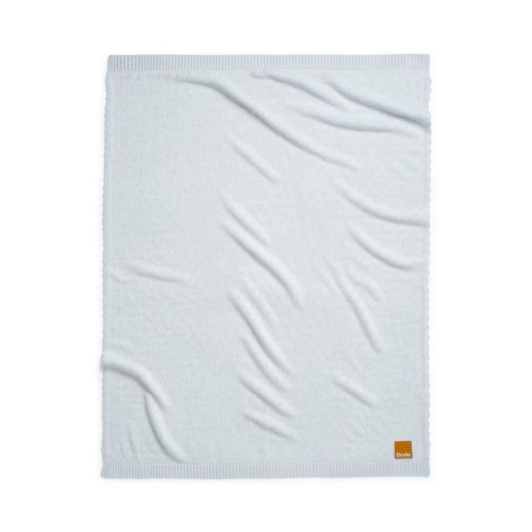 Elodie Details, Pointelle, kocyk, Bermuda Blue, 75-100 cm