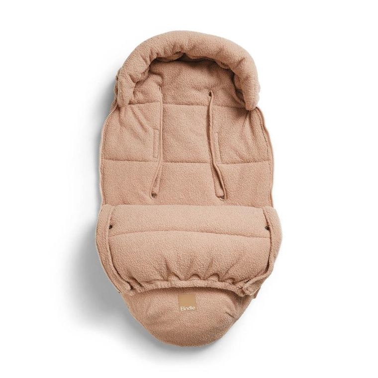 Elodie Details, śpiworek do wózka, Pink Bouclé