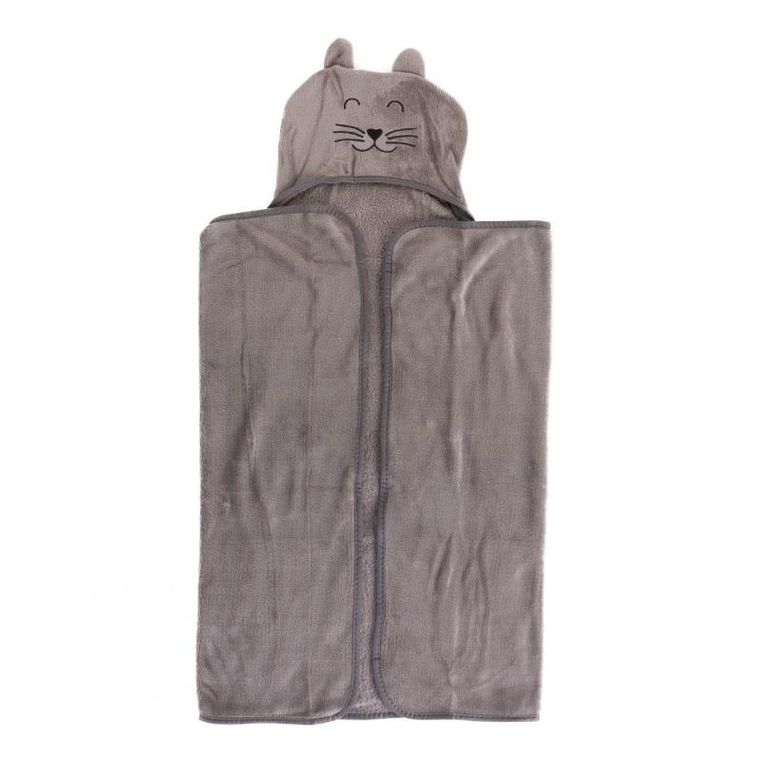 Emako, koc z kapturem dla dzieci, Tibi, 100-70 cm