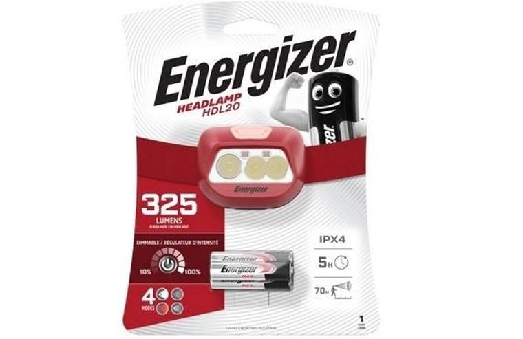 Energizer, Headlight, latarka, HDI20, 325 Lm