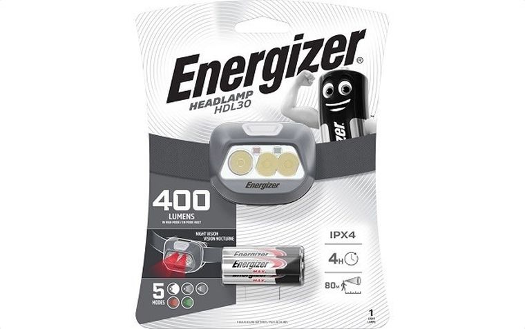 Energizer, Headlight, latarka, HDI30, 400 Lm