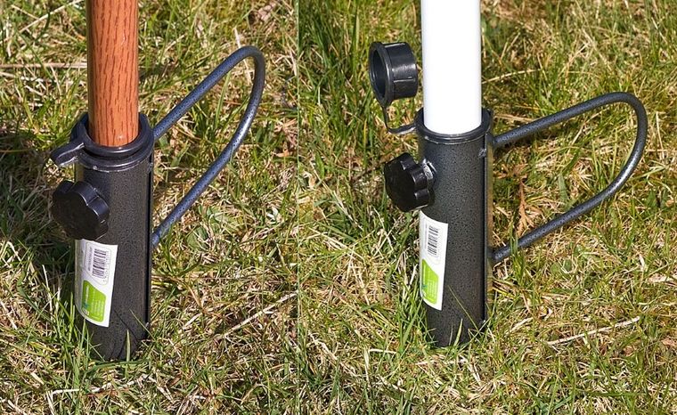 Enero, baza, mocowanie do parasola plażowego, metalowe