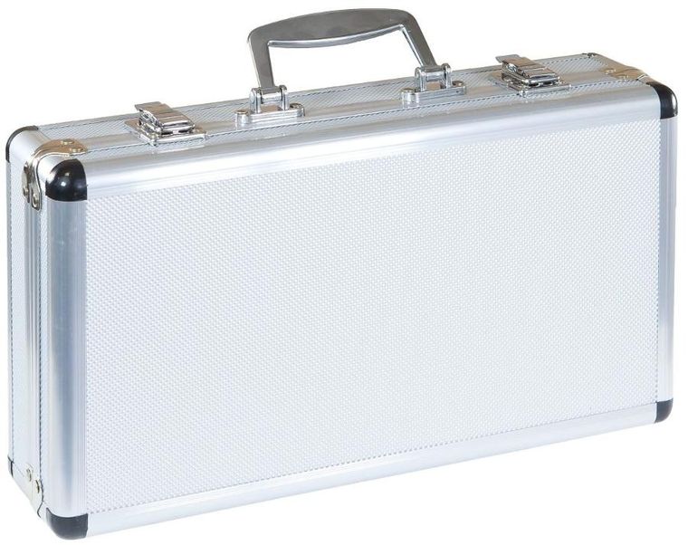 Enero, boule, kule do gry w walizce aluminiowej, 8 szt.