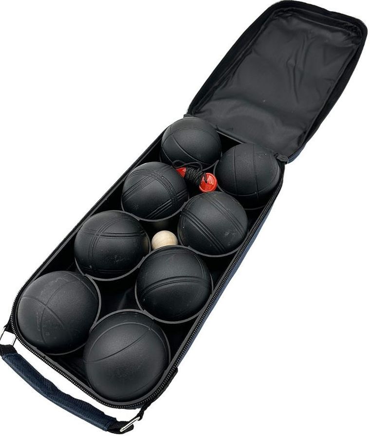 Enero, Boule Petanque, kule do gry, czarny, 8 szt.
