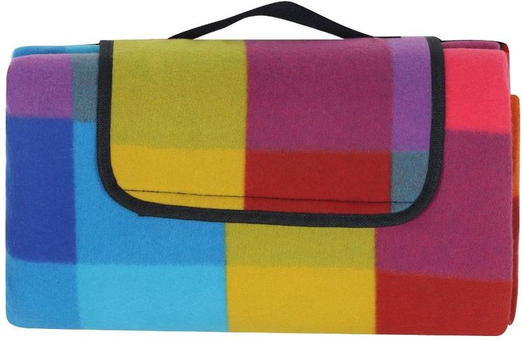 Enero Camp, koc plażowo piknikowy z powłoką aluminiową, 170-150 cm