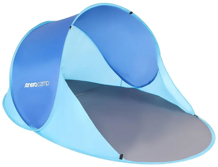 Enero, Camp, namiot plażowy, samorozkładający, granatowo-niebieski, 190-120-86 cm