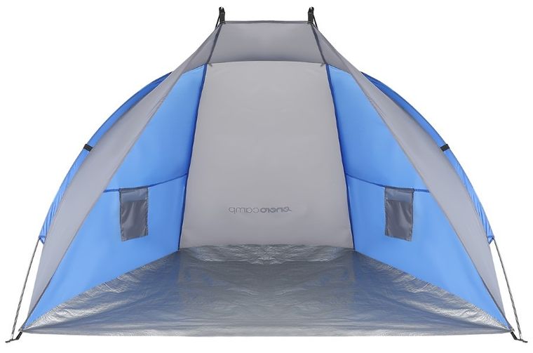 Enero Camp, namiot plażowy Sun, osłona, szaro-niebieski, 200-120-120 cm