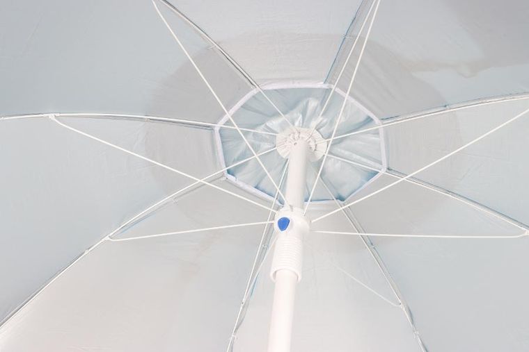 Enero Camp, parasol, parawan plażowy 2w1, 190 cm