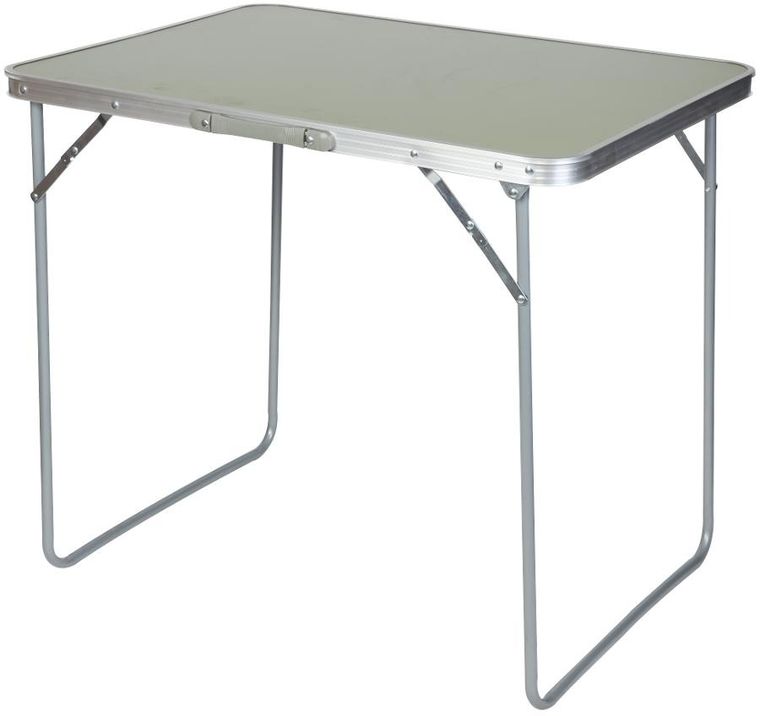 Enero Camp, składany stolik turystyczny, zielony, 80-60-70 cm