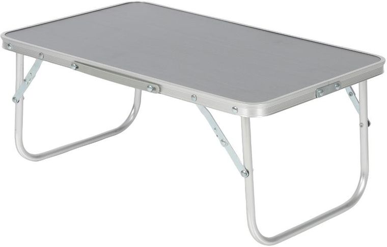 Enero Camp, stolik turystyczny, szary, 56-34-24 cm