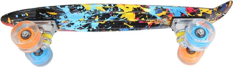 Enero, deskorolka LED, graffiti, 22"