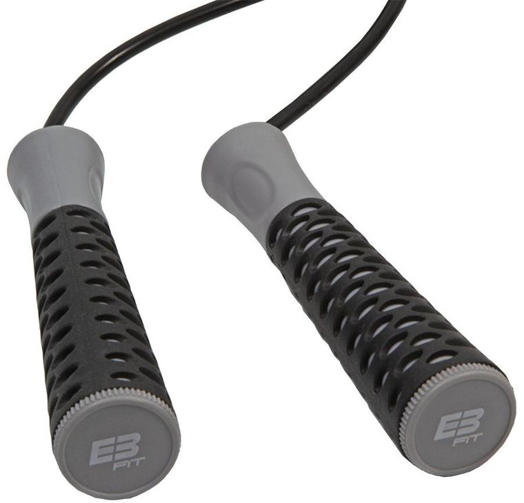 Enero Fit, Fitness PVC, skakanka, czarna, 300