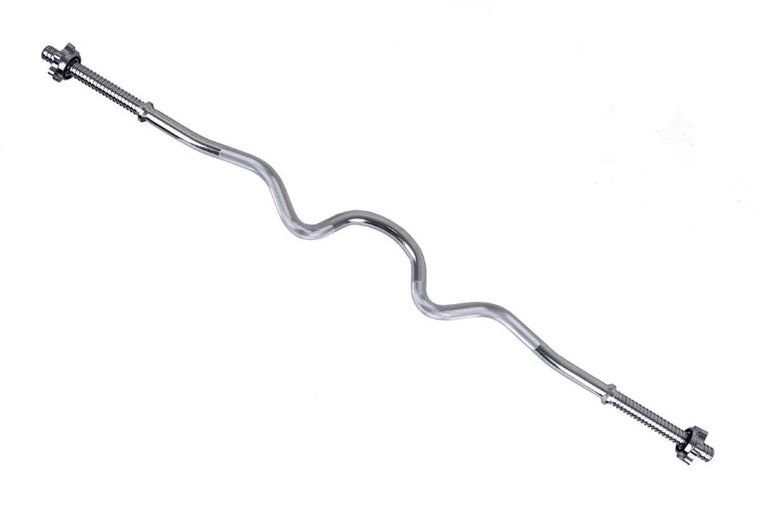 Enero Fit, gryf mocno łamany, 120 cm, ⌀25,4 mm