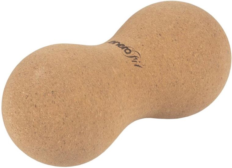 Enero, Fit, podwójna piłeczka do masażu, korkowa, 65-13 cm