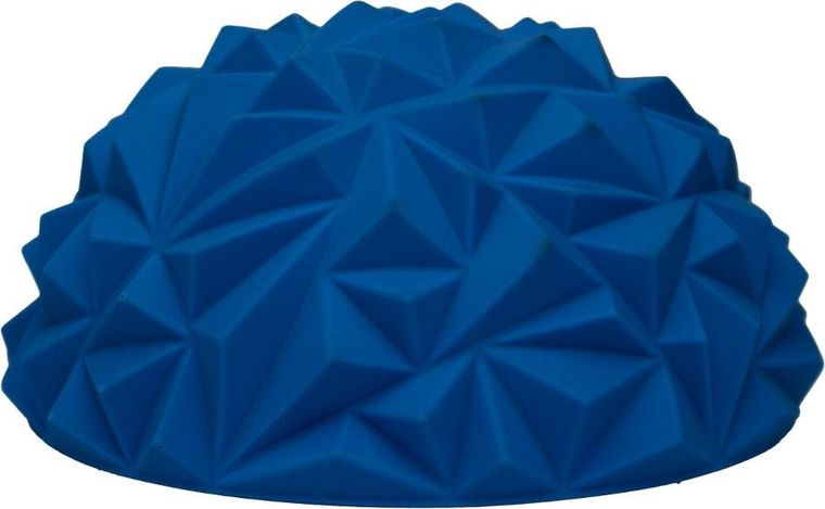 Enero Fit, półkula sensoryczna do masażu, diament, niebieska