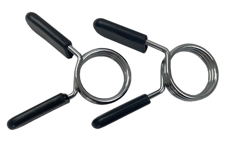 Enero Fit, zaciski na gryf, sprężynowe, 30 mm, 2 szt.