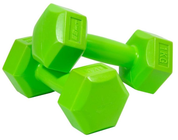 Enero Fit, zestaw hantli kompozytowych, 2-1 kg