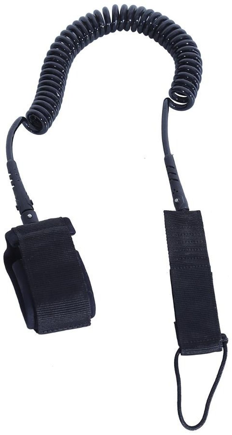 Enero, linka zabezpieczająca do deski SUP, czarna, 9 stóp