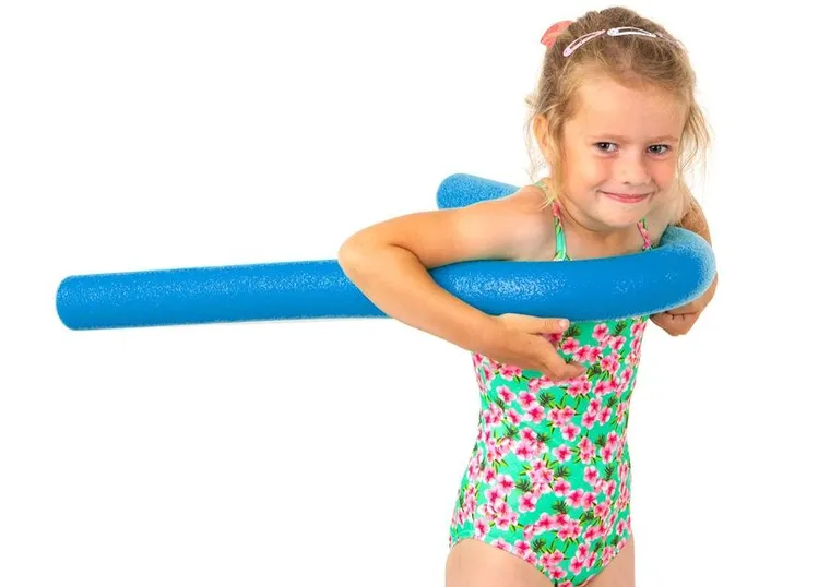 Enero, makaron do nauki pływania, 150-6 cm, niebieski