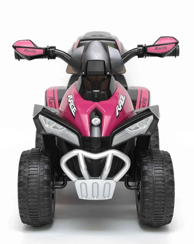 Enero, Micron, quad, pojazd na akumulator, różowy