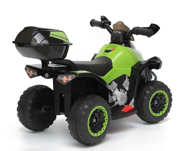 Enero, Micron, quad, pojazd na akumulator, zielony
