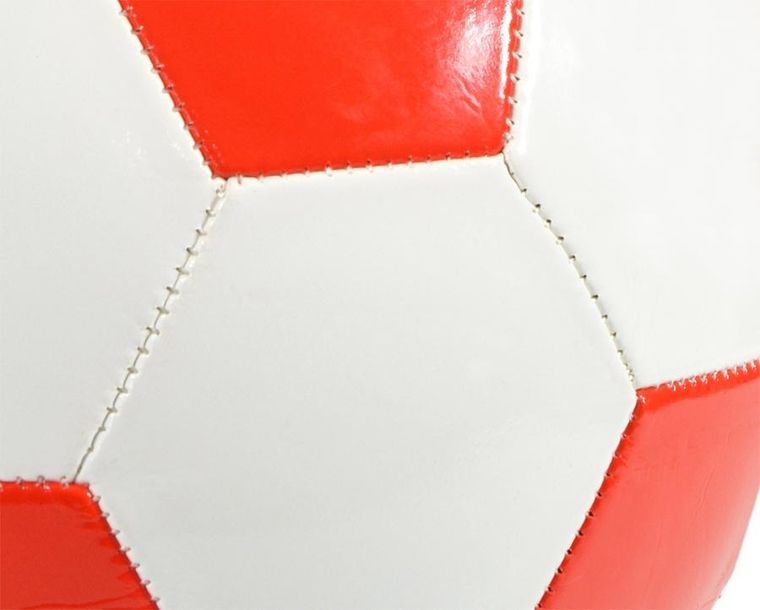 Enero, piłka nożna, biedronka, biało-czerwona, rozmiar 5