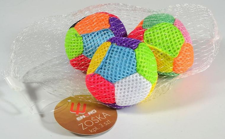 Enero, piłki do gry w Zośkę, 3 szt.