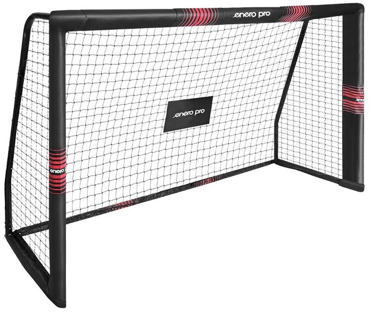 Enero Pro, bramka do piłki nożnej z siatką, 180-120-60 cm