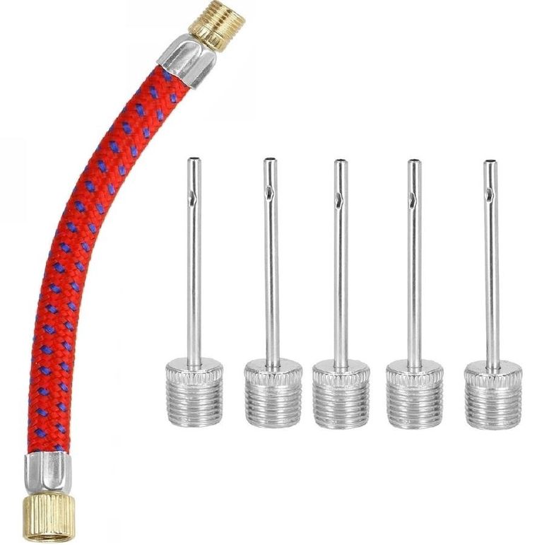 Enero, zestaw igieł z wężykiem do pompki, 5 szt.