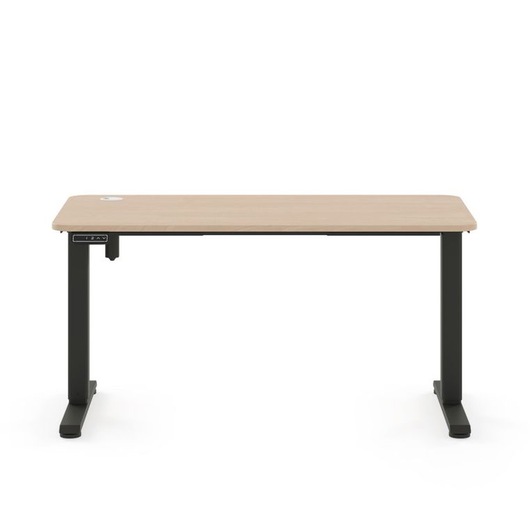 Entelo, Axio, biurko elektryczne regulowane, rozmiar 3-4, 100-60 cm, brzoza