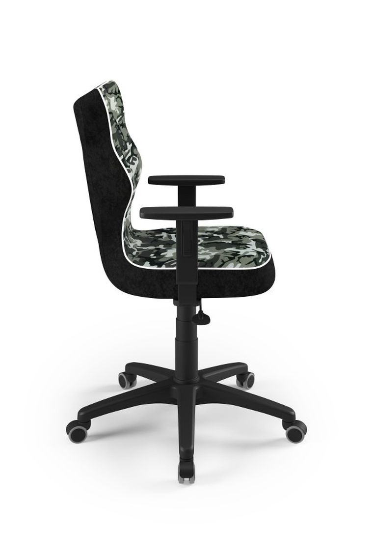 Entelo, Duo, krzesło biurowe z podłokietnikami, wzrost 159-188 cm, moro