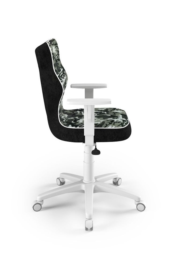 Entelo, Duo, krzesło biurowe z podłokietnikami, wzrost 159-188 cm, moro