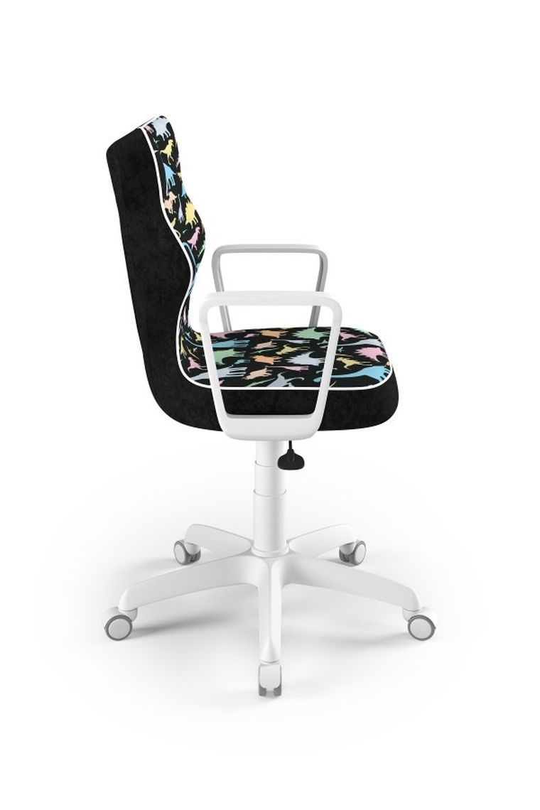 Entelo, Norm, krzesło biurowe z podłokietnikami, wzrost 159-188 cm, dinozaury