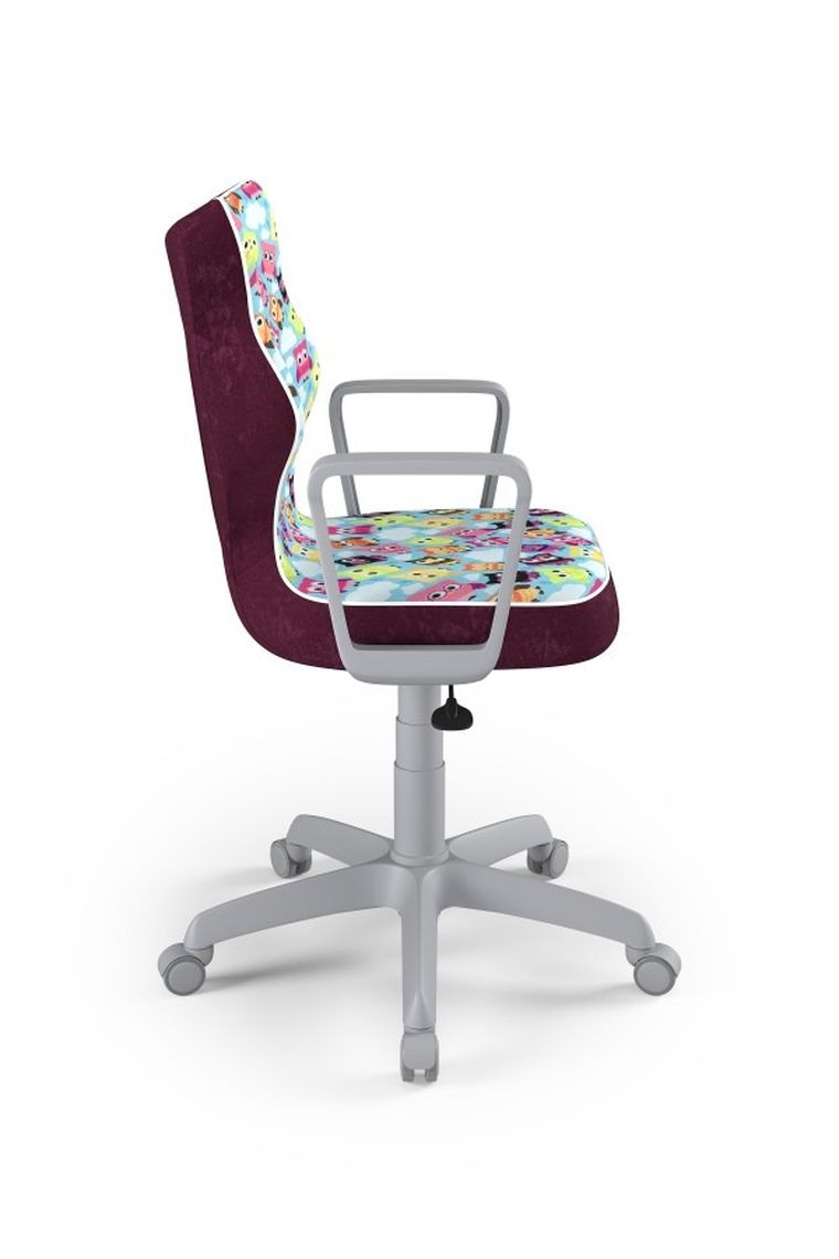 Entelo, Norm, krzesło biurowe z podłokietnikami, wzrost 159-188 cm, sowy