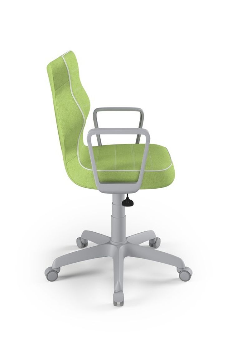 Entelo, Norm, krzesło biurowe z podłokietnikami, wzrost 159-188 cm, zielone