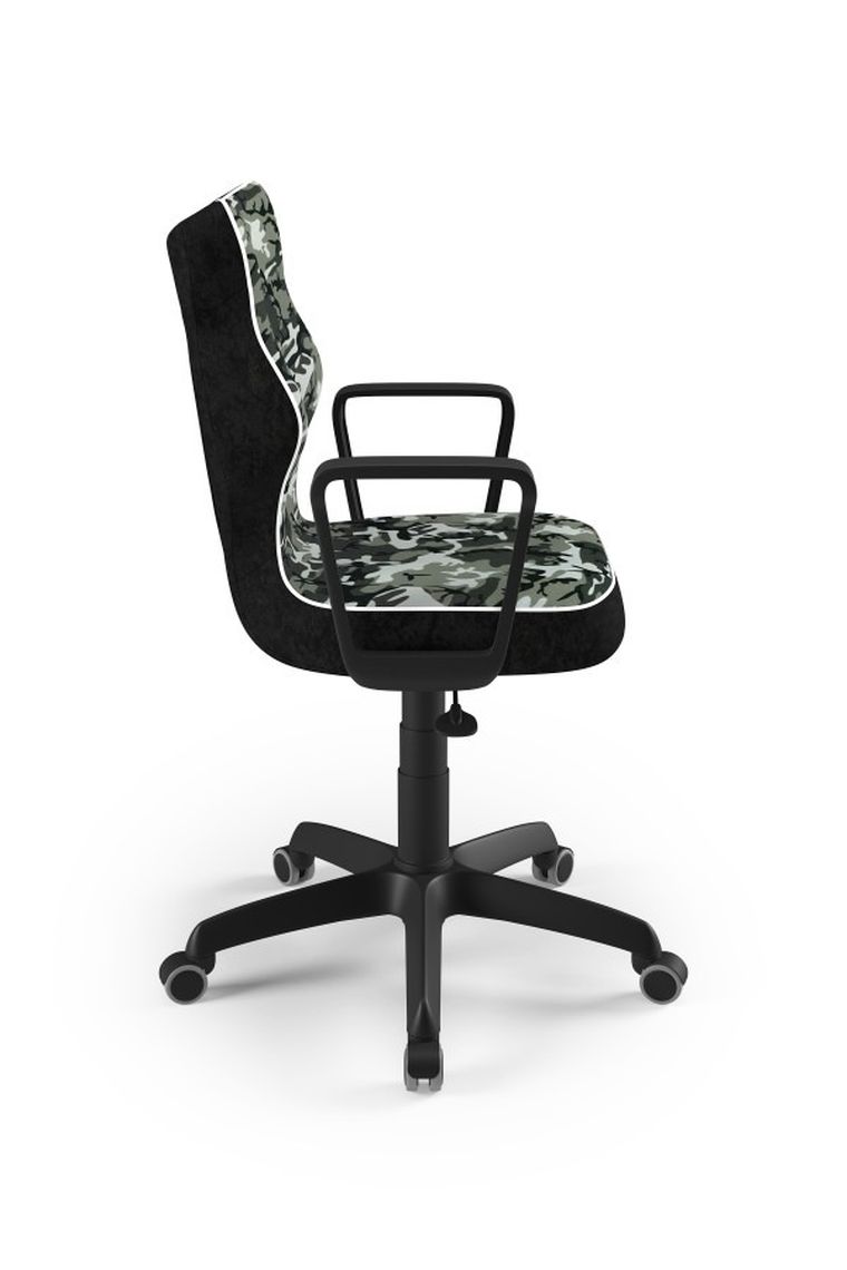 Entelo, Norm, krzesło młodzieżowe z podłokietnikami, wzrost 146-176,5 cm, moro