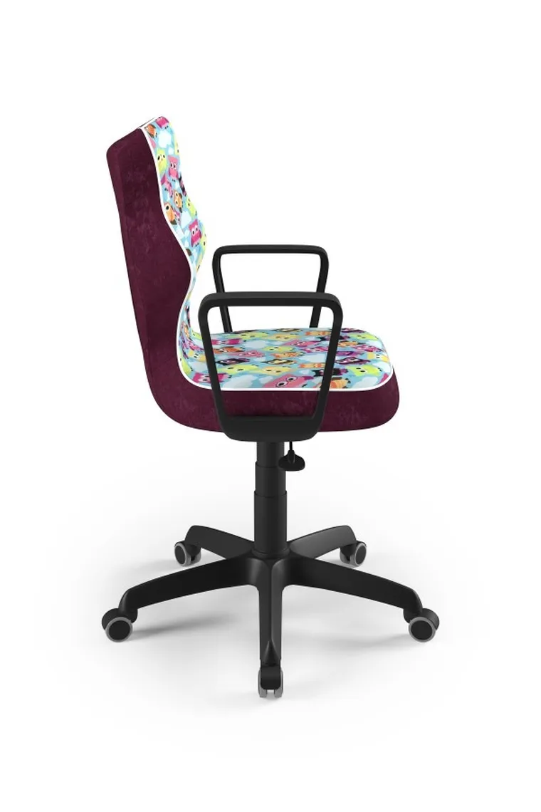 Entelo, Norm, krzesło młodzieżowe z podłokietnikami, wzrost 146-176,5 cm, sowy